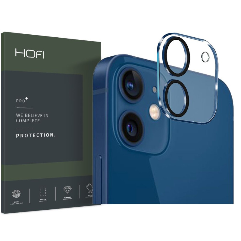 Hofi iPhone 12 Aparatu Camera Pro+ 2.5D 9H Tempered Glass Αντιχαρακτικό Γυαλί Κάμερας - Clear