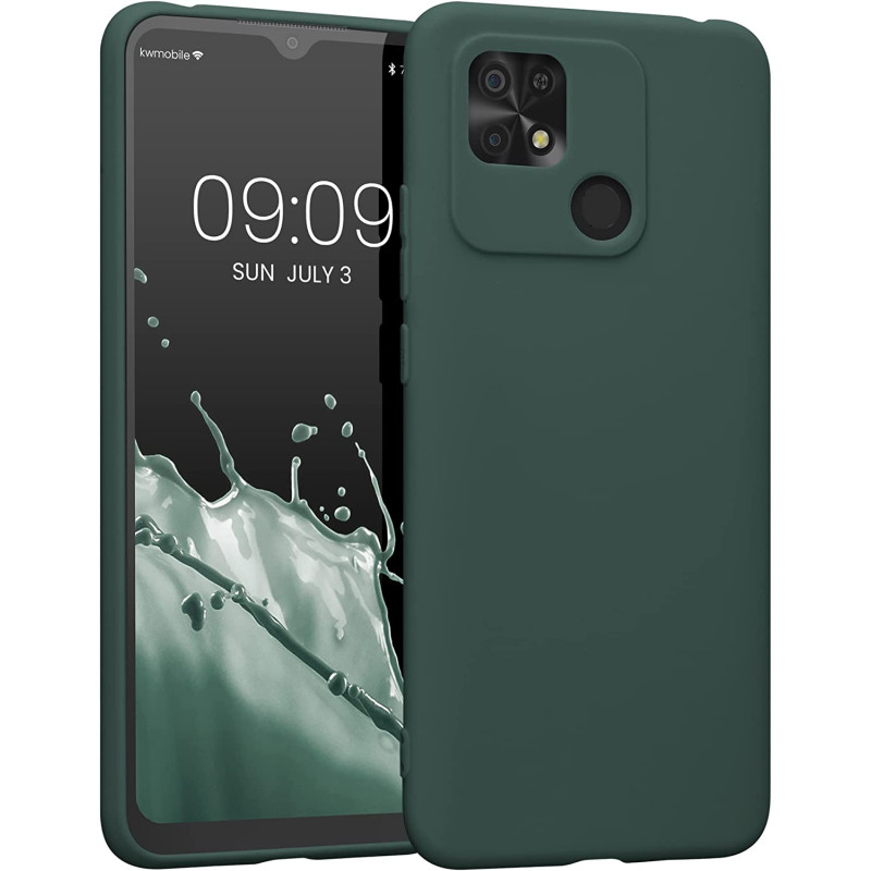 KW Xiaomi Xiaomi Redmi 10C Θήκη Σιλικόνης TPU - Moss Green - 59231.169