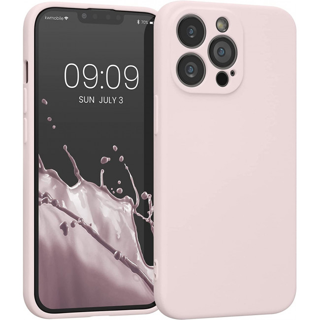 KW iPhone 13 Pro Θήκη Σιλικόνης Rubberized TPU - Coconut Swirl - 58955.225