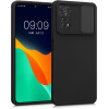 KW Xiaomi Redmi Note 11 Pro / 11 Pro 5G Θήκη Σιλικόνης με Κάλυμμα για την Κάμερα - Black - 57389.01