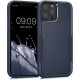 KW iPhone 13 Pro Max Shockproof Hybrid Σκληρή Θήκη με Πλαίσιο Σιλικόνης TPU - Dark Blue - 59200.17