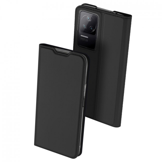 Dux Ducis Xiaomi Poco F4 5G Flip Stand Case Θήκη Βιβλίο - Black