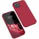 KW iPhone 13 Θήκη Σιλικόνης Rubberized TPU - Classic Red - 55878.208