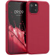 KW iPhone 13 Θήκη Σιλικόνης Rubberized TPU - Classic Red - 55878.208