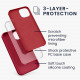 KW iPhone 13 Θήκη Σιλικόνης Rubberized TPU - Classic Red - 55878.208