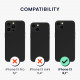 KW iPhone 13 Θήκη Σιλικόνης Rubberized TPU - Petrol Matte - 58954.57