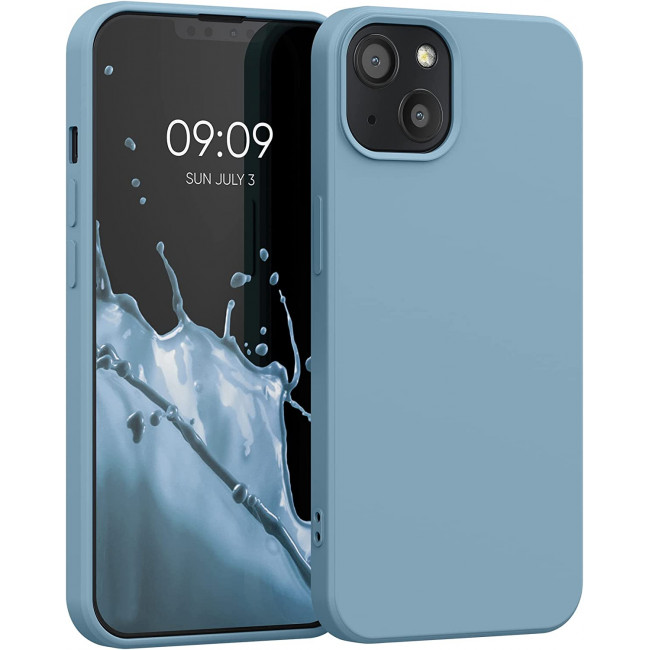 KW iPhone 13 Θήκη Σιλικόνης Rubberized TPU - Antique Stone - 55948.206