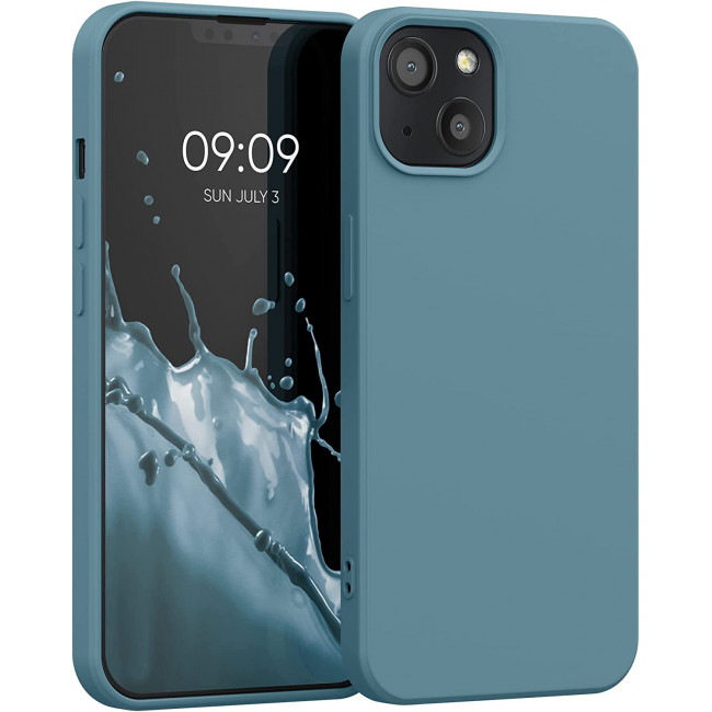 KW iPhone 13 Θήκη Σιλικόνης Rubberized TPU - Arctic Night - 55948.207