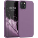 KW iPhone 13 Θήκη Σιλικόνης Rubberized TPU - Orchid Purple - 55948.235