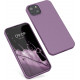 KW iPhone 13 Θήκη Σιλικόνης Rubberized TPU - Orchid Purple - 55948.235