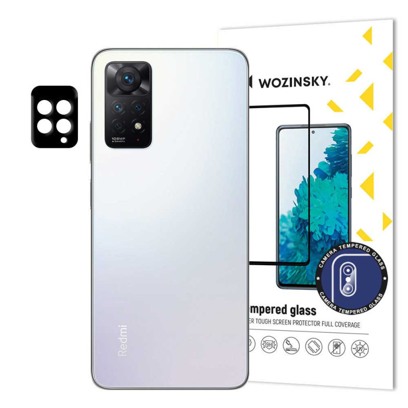 Wozinsky Xiaomi Redmi Note 11 Pro Αντιχαρακτικό Γυαλί 9H για την Κάμερα - Black