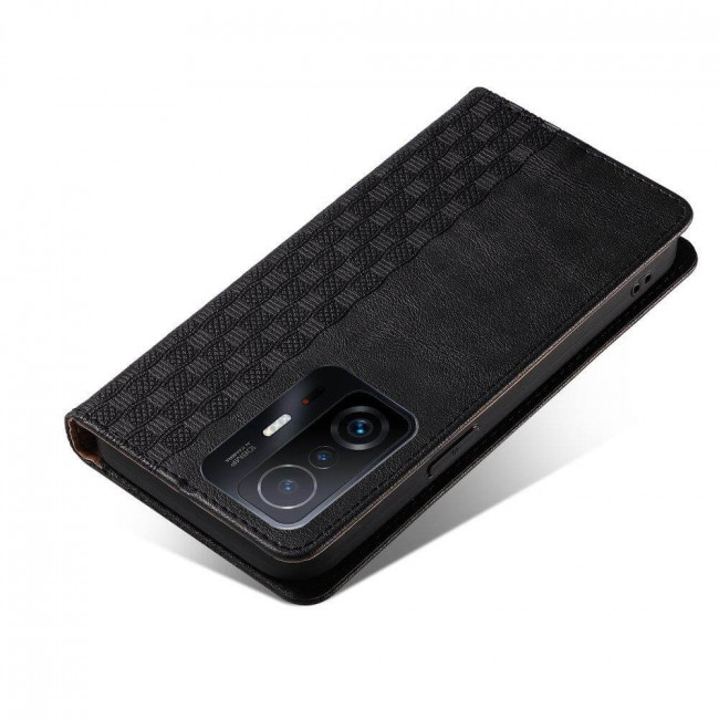 OEM Xiaomi Redmi Note 11 / Redmi Note 11S Magnet Strap Θήκη Βιβλίο Stand - Black