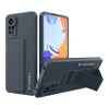 Wozinsky Xiaomi Redmi Note 11 Pro / Note 11 Pro 5G Kickstand Case - Θήκη Σιλικόνης με Finger Holder και Stand - Navy Blue