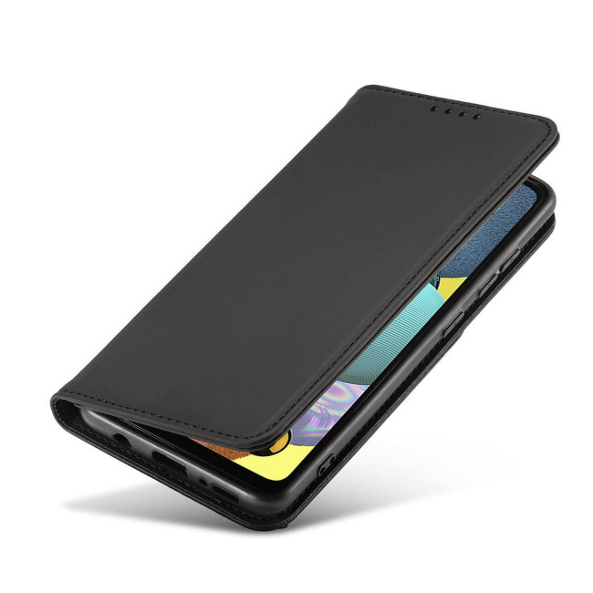 OEM Xiaomi Redmi Note 11 / Redmi Note 11S Magnet Card Wallet Case Θήκη Πορτοφόλι Stand - Black