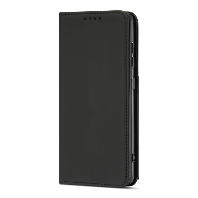 OEM Xiaomi Redmi Note 11 / Redmi Note 11S Magnet Card Wallet Case Θήκη Πορτοφόλι Stand - Black