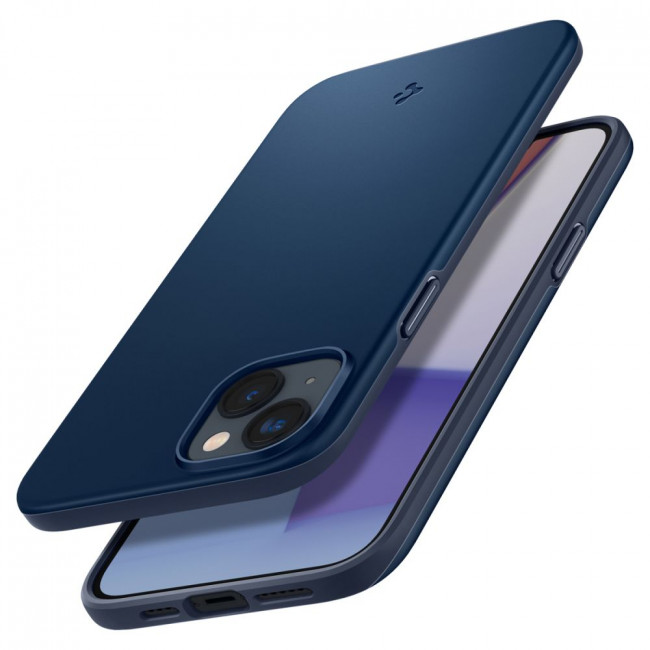 Spigen iPhone 14 Thin Fit Σκληρή Θήκη - Navy Blue