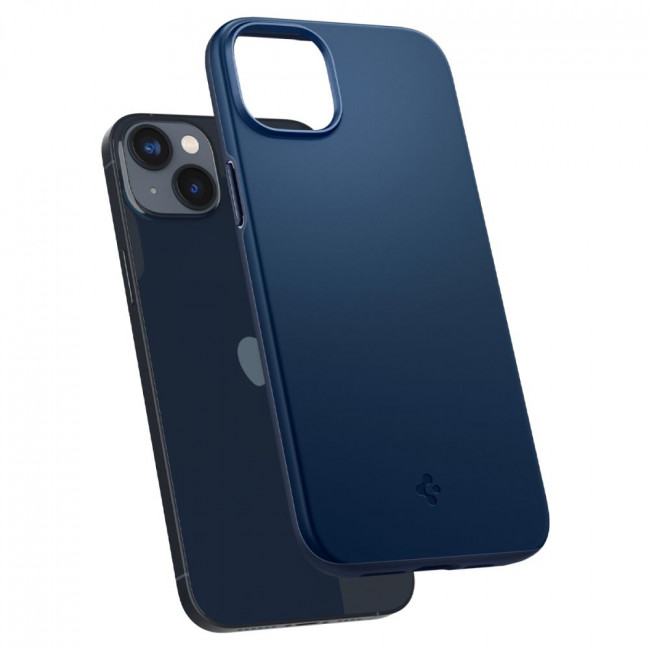 Spigen iPhone 14 Thin Fit Σκληρή Θήκη - Navy Blue