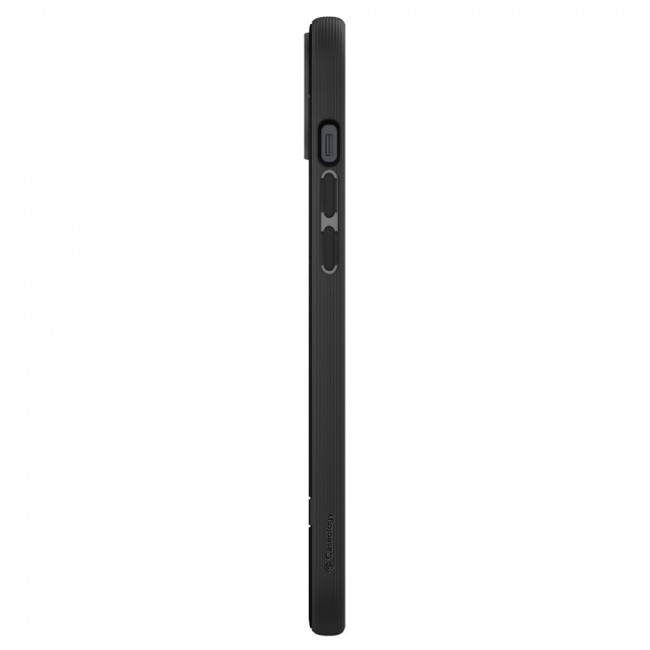 Caseology iPhone 14 Parallax Mag Θήκη Σιλικόνης με Σκληρό Πλαίσιο και MagSafe - Matte Black