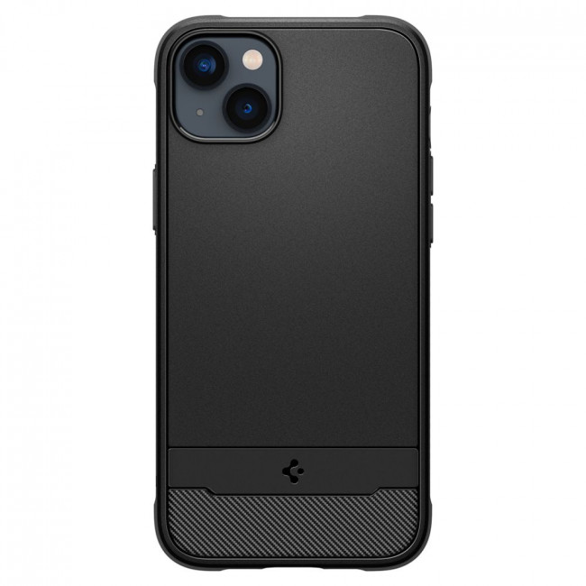 Spigen iPhone 14 Rugged Armor Mag Θήκη TPU με MagSafe - Matte Black