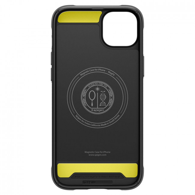 Spigen iPhone 14 Rugged Armor Mag Θήκη TPU με MagSafe - Matte Black