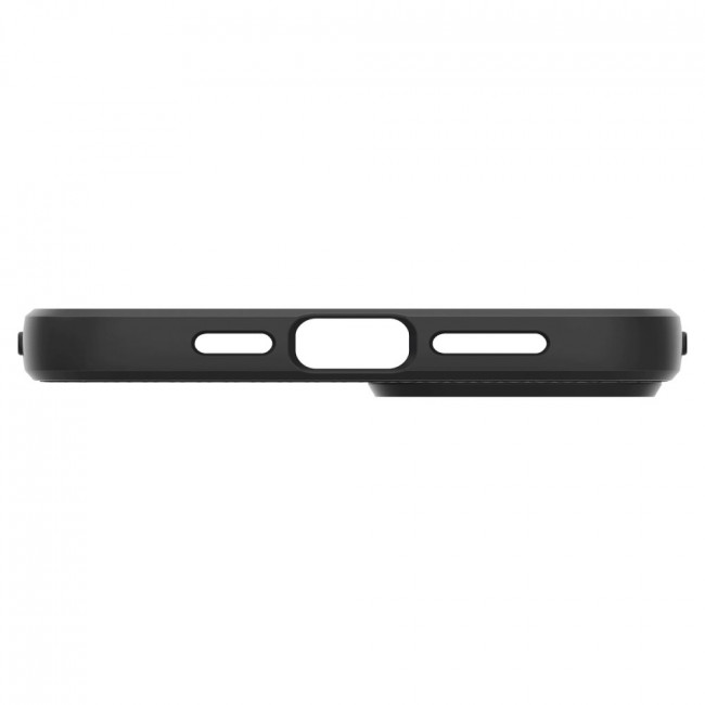 Spigen iPhone 14 Liquid Air Θήκη Σιλικόνης - Matte Black