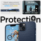 Spigen iPhone 14 Liquid Air Θήκη Σιλικόνης - Navy Blue