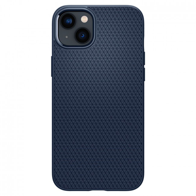 Spigen iPhone 14 Liquid Air Θήκη Σιλικόνης - Navy Blue