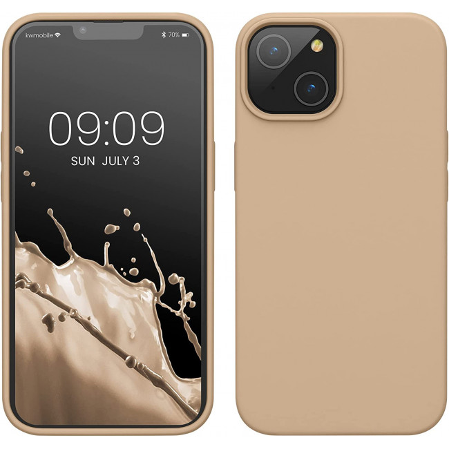 KW iPhone 14 Θήκη Σιλικόνης TPU - Mother Of Pearl - 59071.154