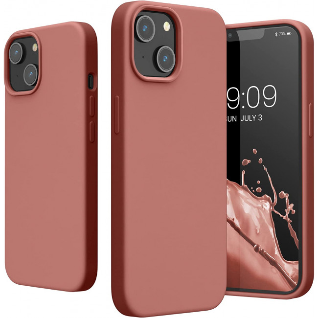 KW iPhone 14 Θήκη Σιλικόνης TPU - Winter Rose - 59071.193