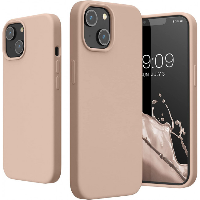 KW iPhone 14 Θήκη Σιλικόνης TPU - Coconut Swirl - 59071.225