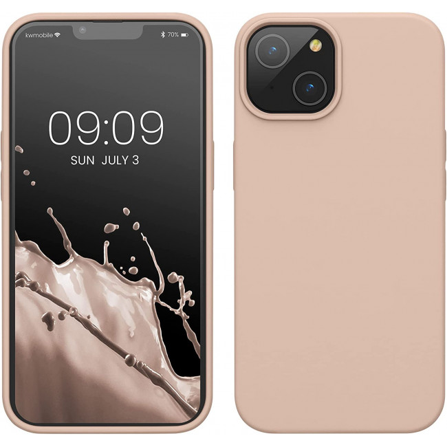 KW iPhone 14 Θήκη Σιλικόνης TPU - Coconut Swirl - 59071.225