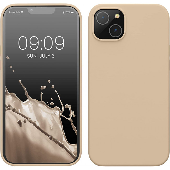 KW iPhone 14 Plus Θήκη Σιλικόνης TPU - Mother Of Pearl - 59072.154