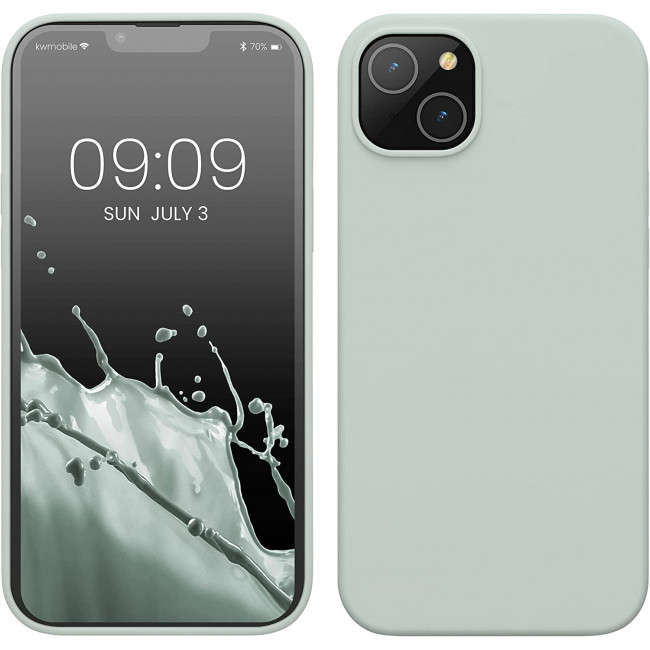 KW iPhone 14 Plus Θήκη Σιλικόνης TPU - Cool Mint - 59072.200