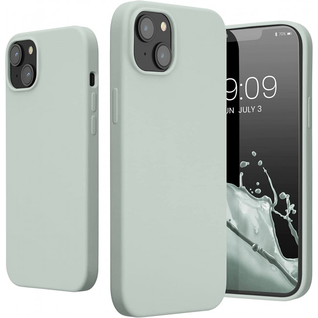 KW iPhone 14 Plus Θήκη Σιλικόνης TPU - Cool Mint - 59072.200