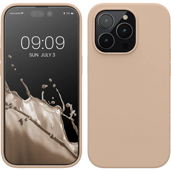 KW iPhone 14 Pro Θήκη Σιλικόνης TPU - Mother Of Pearl - 59073.154