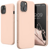 KW iPhone 14 Θήκη Σιλικόνης Rubberized TPU - Coconut Swirl - 59079.225