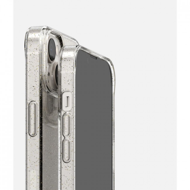 Ringke iPhone 14 Air Ultra Thin TPU Case Λεπτή Θήκη Σιλικόνης - Glitter - Διάφανη