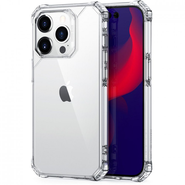 ESR iPhone 14 Pro Air Armor Σκληρή Θήκη με Πλαίσιο Σιλικόνης - Διάφανη