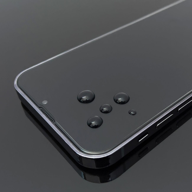 Wozinsky iPhone 13 Pro Max / iPhone 14 Plus 9H Anti-Spy Full Screen Full Glue Tempered Glass Αντιχαρακτικό Γυαλί Οθόνης - Black