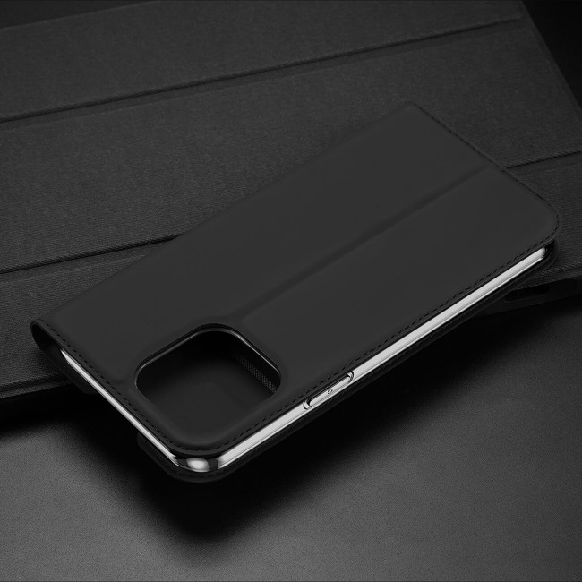 Dux Ducis iPhone 14 Pro Max Flip Stand Case Θήκη Βιβλίο - Black