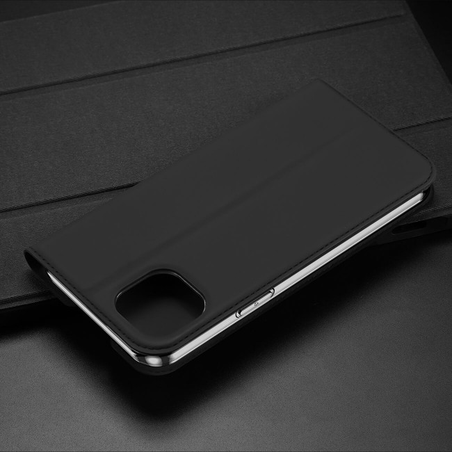 Dux Ducis iPhone 14 Flip Stand Case Θήκη Βιβλίο - Black