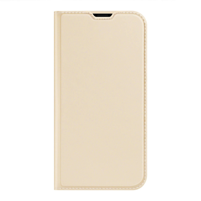 Dux Ducis iPhone 14 Flip Stand Case Θήκη Βιβλίο - Gold