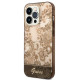 Guess iPhone 14 Pro Porcelain Collection Σκληρή Θήκη με Πλαίσιο Σιλικόνης - Ochre - GUHCP14LHGPLHC