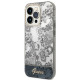 Guess iPhone 14 Pro Porcelain Collection Σκληρή Θήκη με Πλαίσιο Σιλικόνης - Grey - GUHCP14LHGPLHG