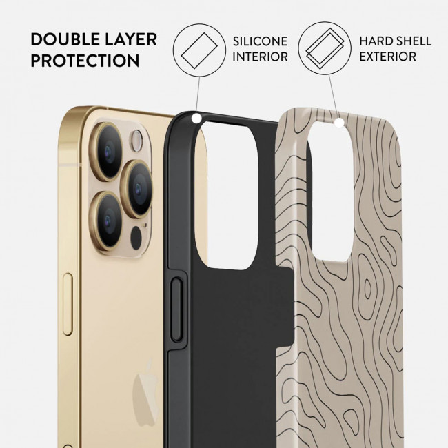 Burga iPhone 14 Pro Fashion Tough Σκληρή Θήκη - Wild Terrain