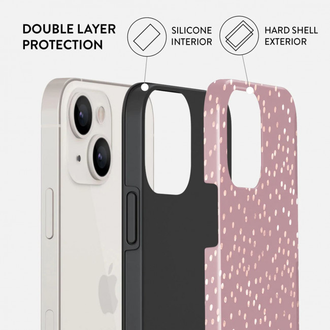 Burga iPhone 14 Plus Fashion Tough Σκληρή Θήκη - Hot Cocoa