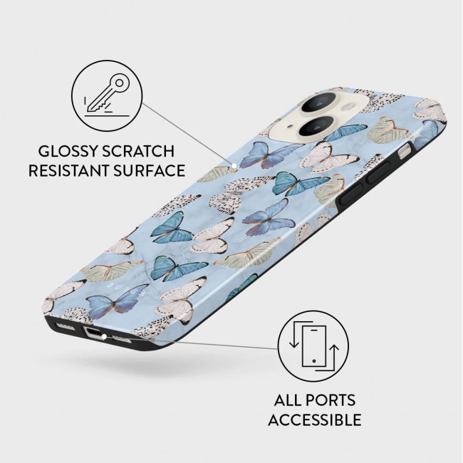 Burga iPhone 14 Fashion Tough Σκληρή Θήκη - Give Me Butterflies