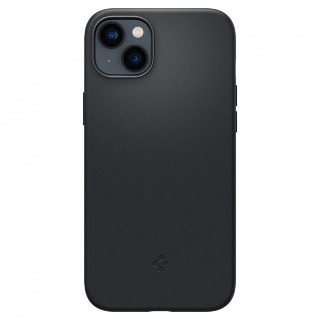 Spigen iPhone 14 Silicone Fit Mag Θήκη Σιλικόνης με MagSafe - Black - ACS05067