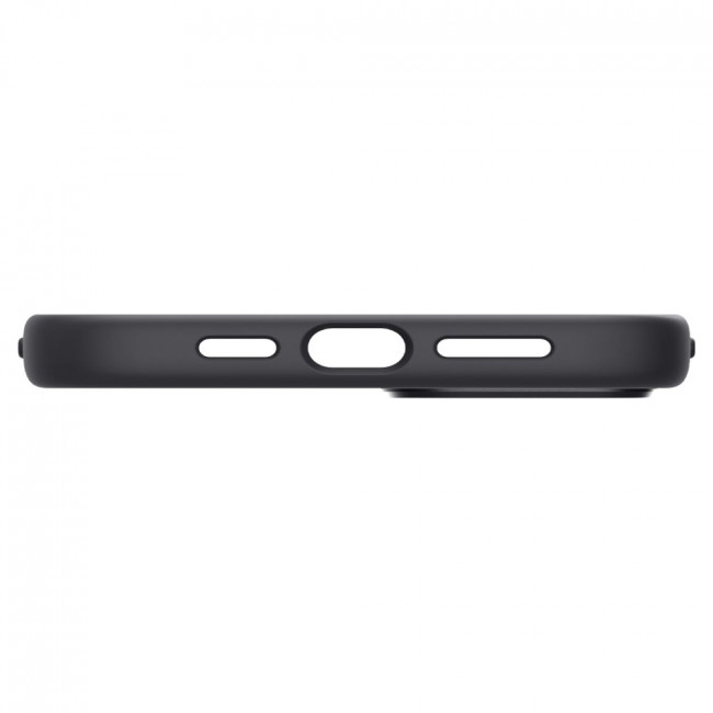 Spigen iPhone 14 Silicone Fit Mag Θήκη Σιλικόνης με MagSafe - Black - ACS05067