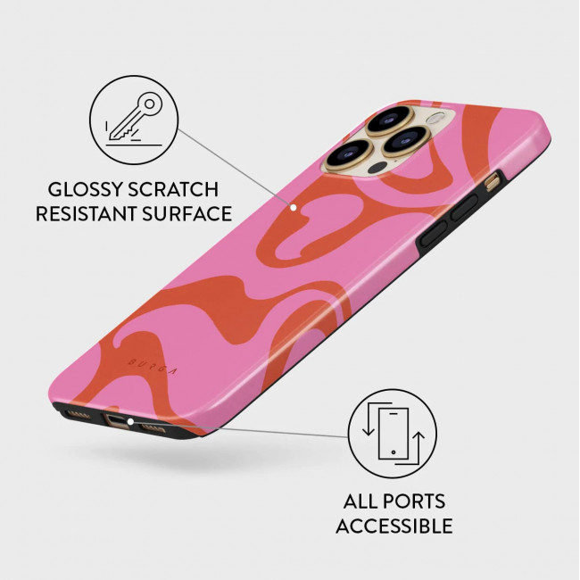 Burga iPhone 14 Pro Fashion Tough Σκληρή Θήκη - Ride the Wave